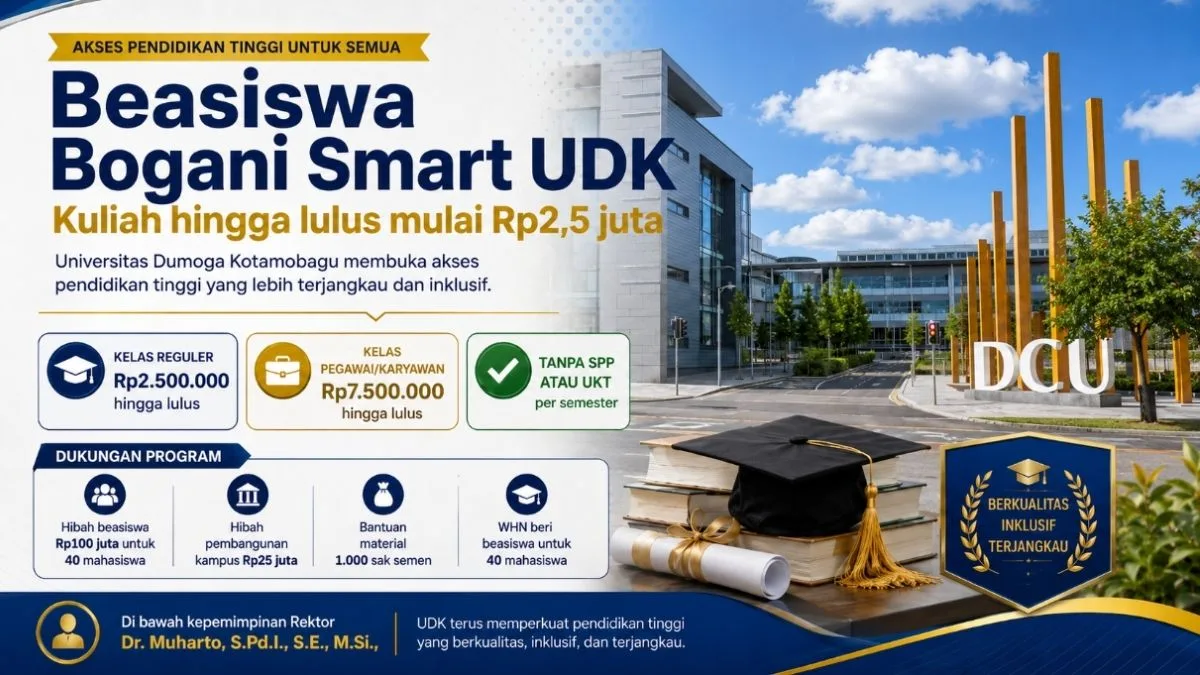 Beasiswa Bogani Smart UDK