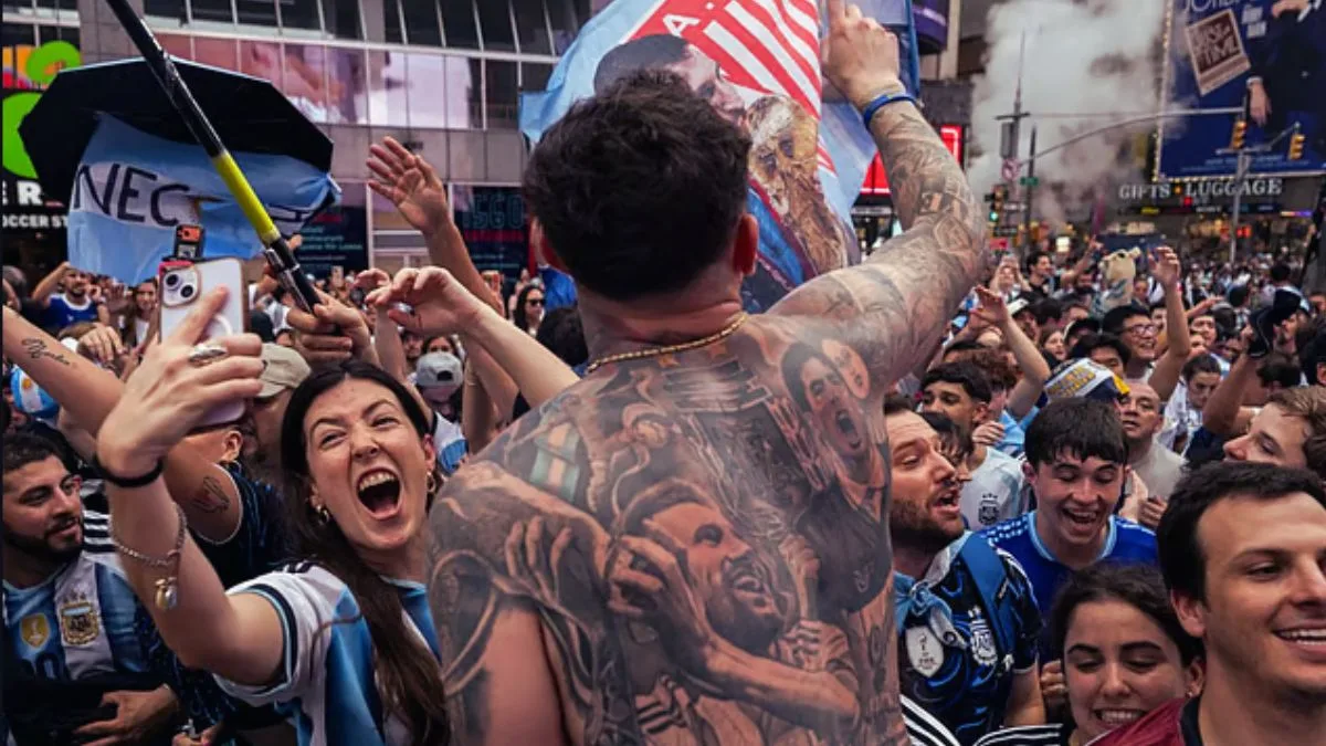 Darurat jantung suporter Argentina