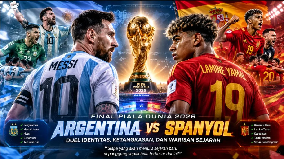 Final Piala Dunia 2026 Argentina vs Spanyol