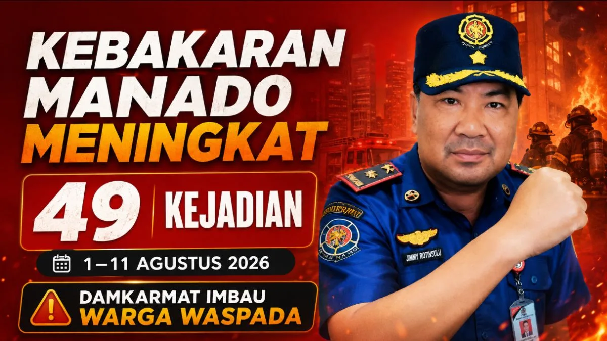 Kebakaran Manado Agustus 2026