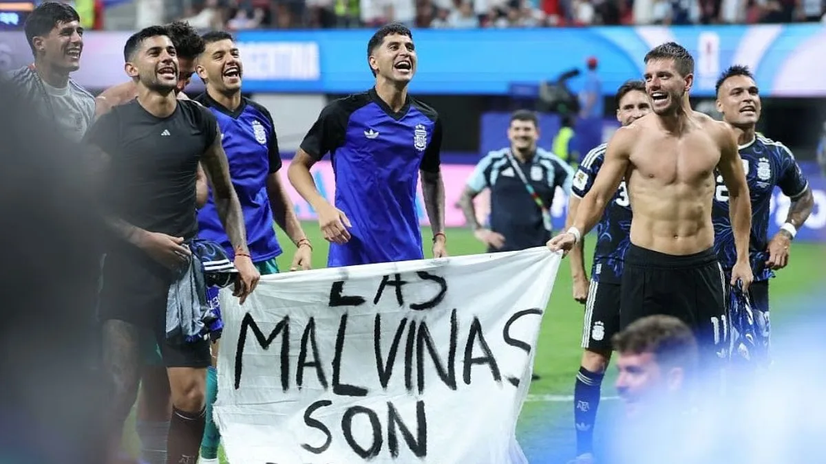 Kontroversi banner Malvinas