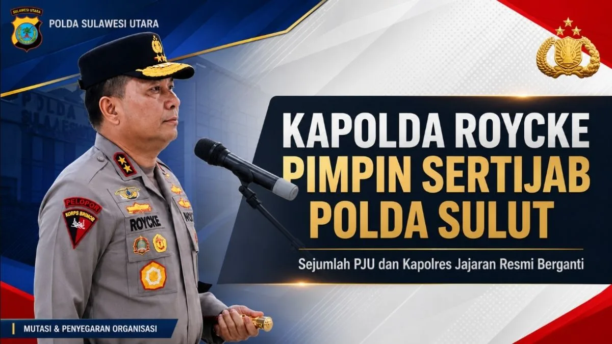 mutasi pejabat Polda Sulut