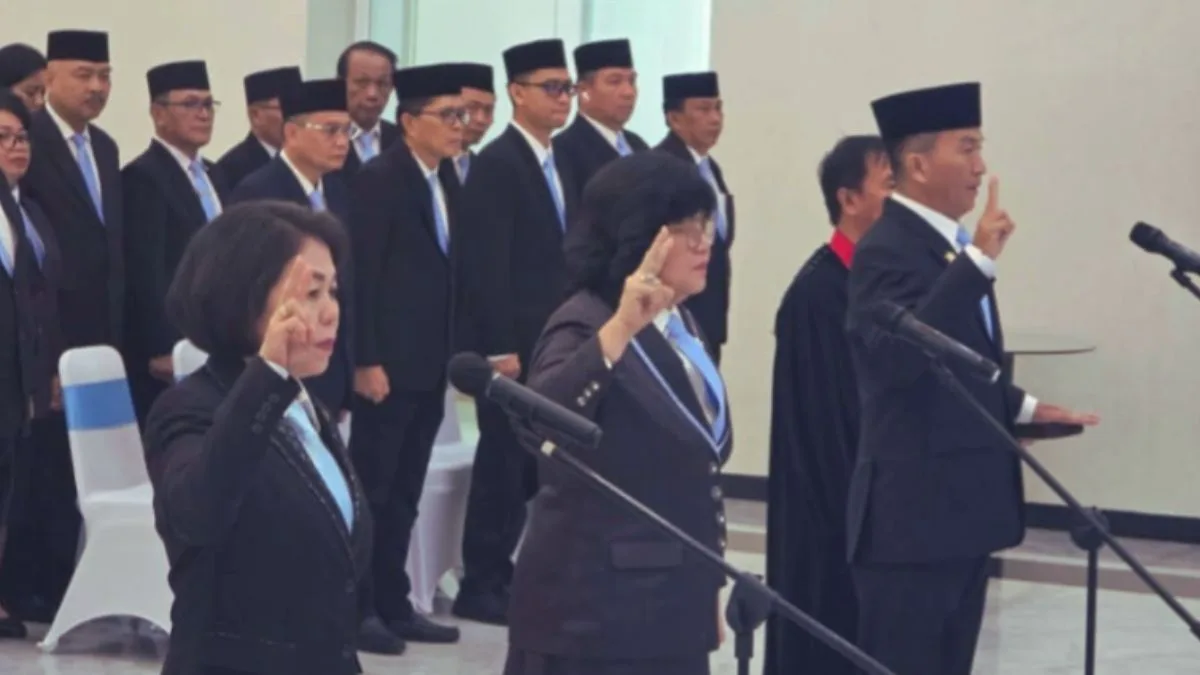 Pelantikan pejabat Pemprov Sulut