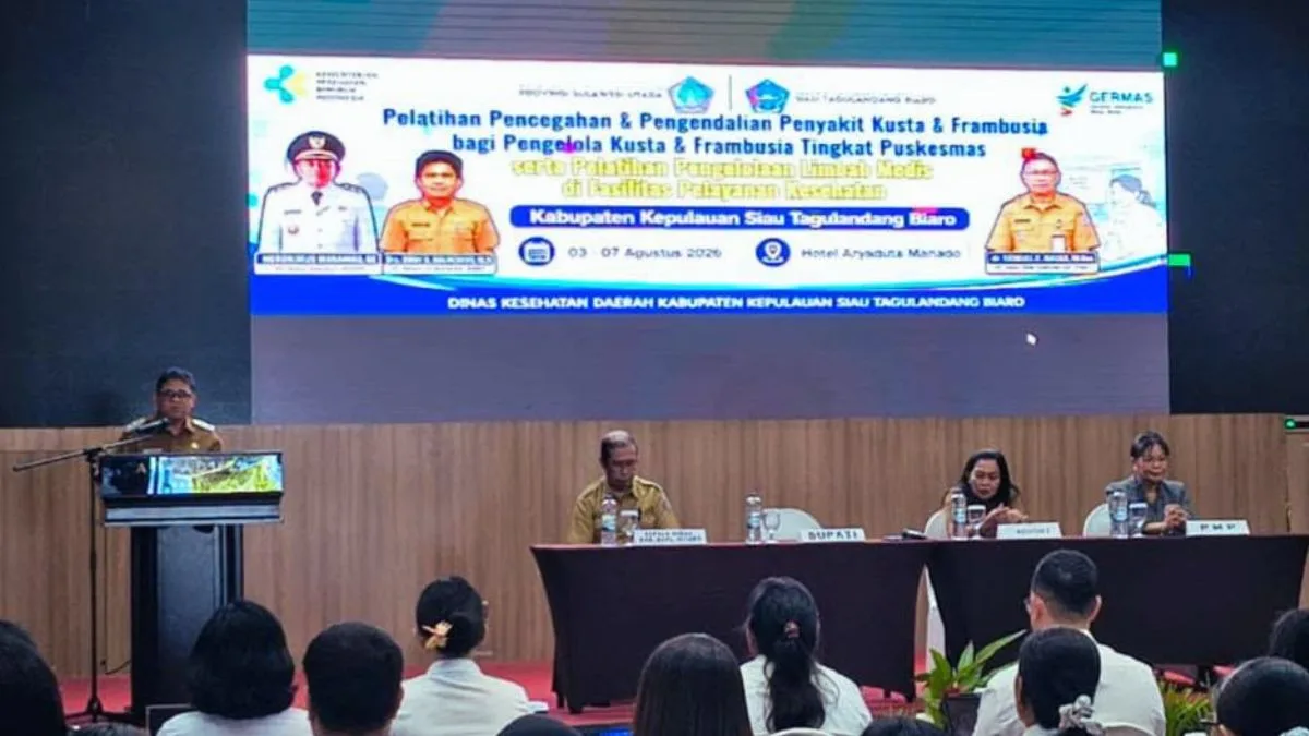 Pelatihan kesehatan Sitaro
