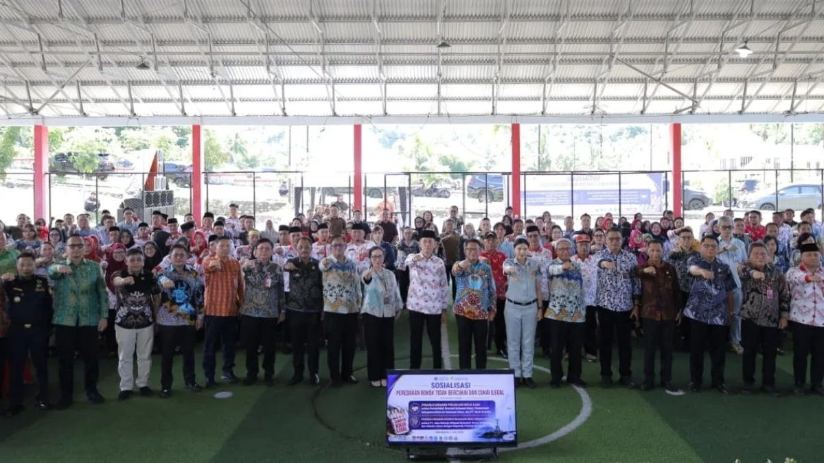 pemberantasan rokok ilegal Sulawesi Utara