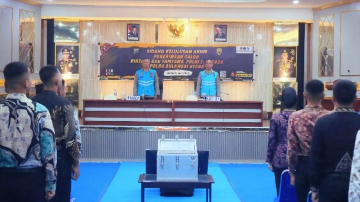 Sidang Akhir Panda Polda Sulut