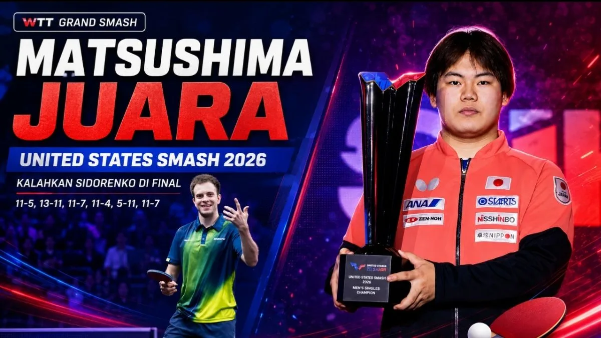 Sora Matsushima Juara United States Smash 2026