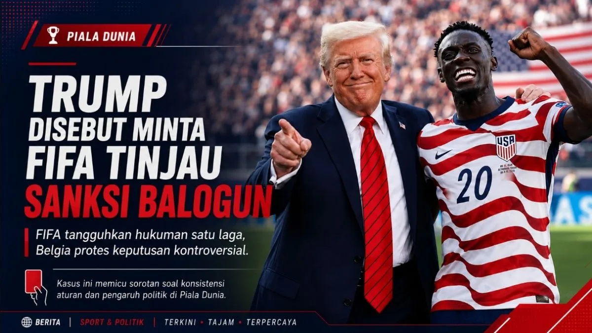Trump minta FIFA kaji hukuman Balogun