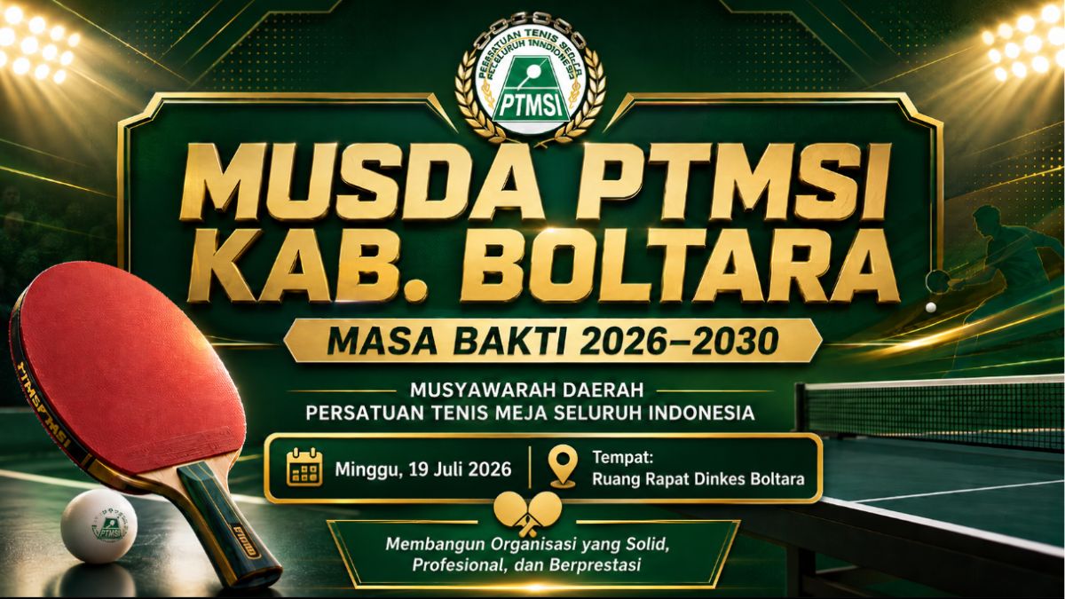 Musda PTMSI Kab Boltara, Masa Bakti Tahun 2026-2030