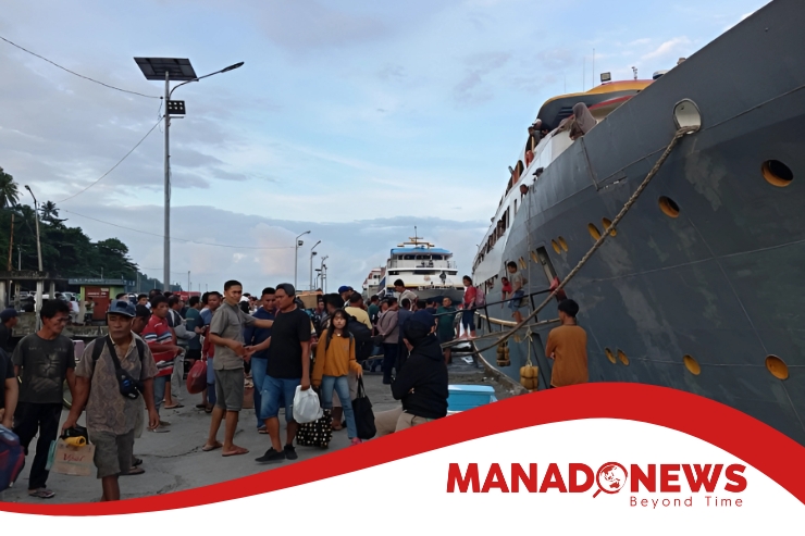 Arus Balik Nataru Manado
