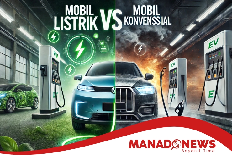 mobil listrik dan konvensional