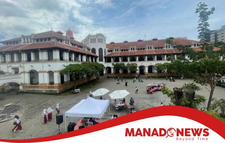 Salat Idulfitri Lawang Sewu