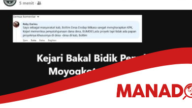 Penyelewengan Dana Desa Boltim