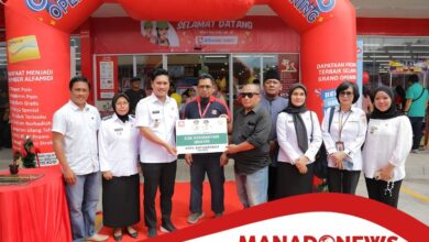 Resmikan Alfamidi Super Kotamobagu