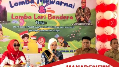 Lomba mewarnai PAUD Kotamobagu