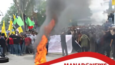 Aksi Mahasiswa di Kotamobagu