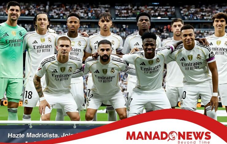 Real Madrid menang